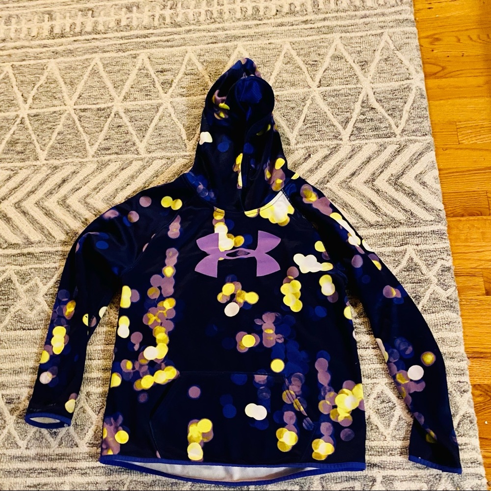 Girls Under Armour hoodie, Sz M - Picture 1 of 3